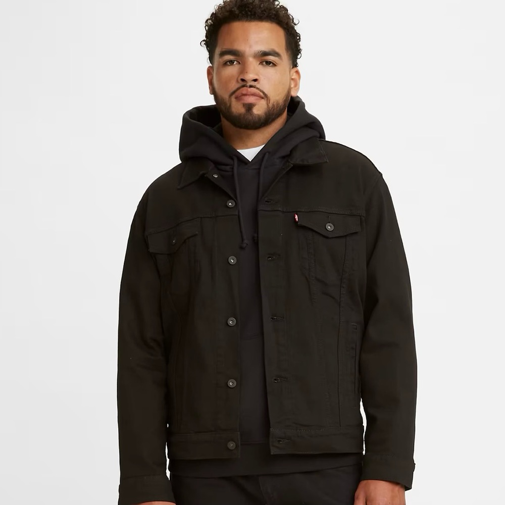 Levi’s Trucker Jacket Last Night Black - Size M